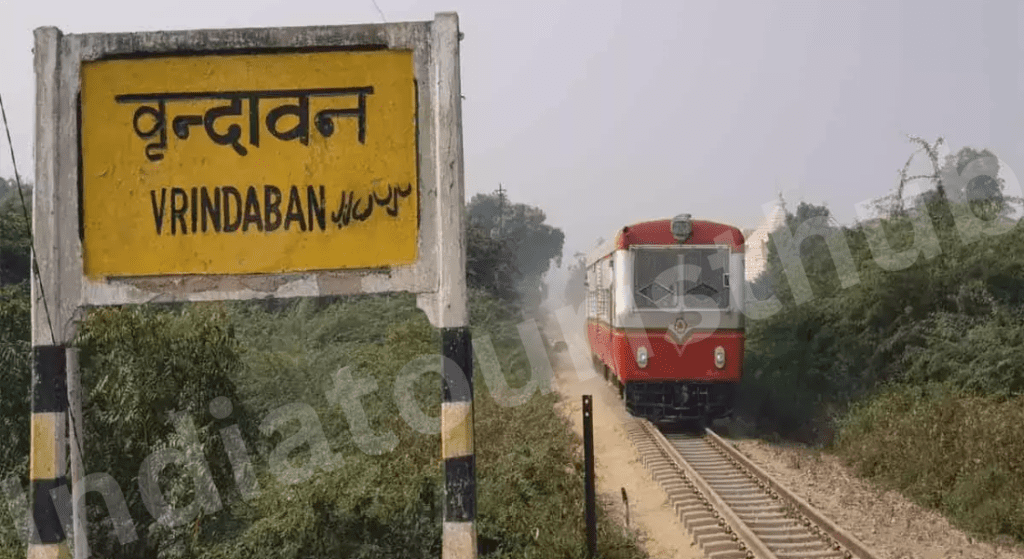 Distance from Mathura to Vrindavan